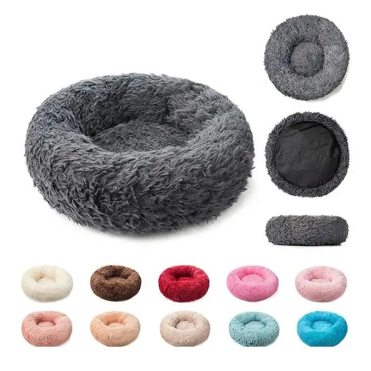 Gatta Viva Cozy Donut Kuschelbett im Wohnzimmer, Lifestyle-Aufnahme